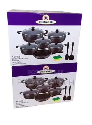 Original Tc Nonstick Sufurias Tc 14 PCS Nonstick Cookware Contains