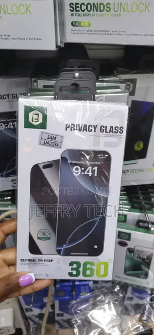 Spyro S24 Ultra Unlock Privacy Screen Protector With Hole