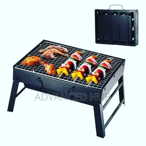 Foldable Portable Barbeque Charcoal Grill Tabletop