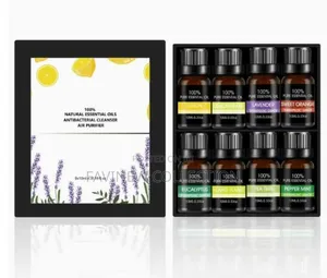 8pc Set 100% Pure Natural Aromatherapy Essential Oils