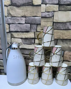 Unbreakable Flask +6 PCS Long Mugs