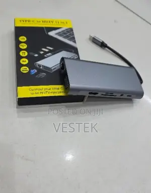 11 in 1 Usb C Hub New Usb 3.0 Type C Adapter Compatible 