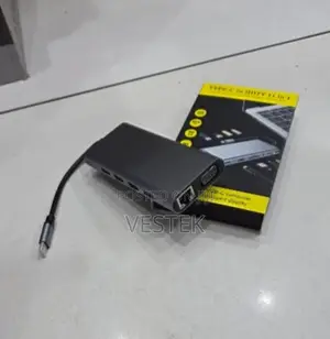 Type C 11in 1 Usb Hub for Hdmi Vga Lan Sd Card Usb