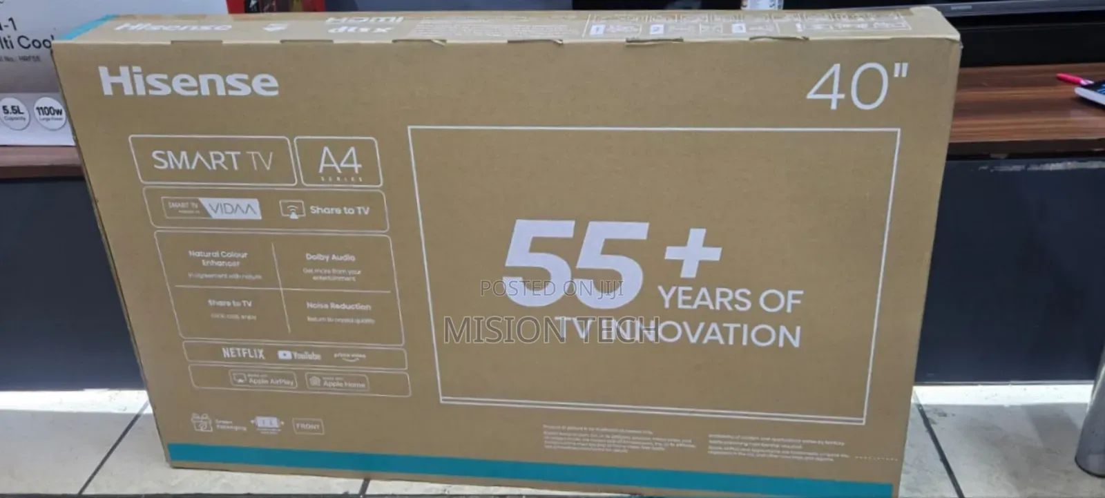 Hisense 40 Inch 40a4hken Smart Tv 