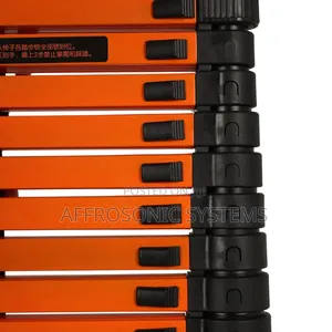 Coloured 5.9m Single Telescopic Ladder