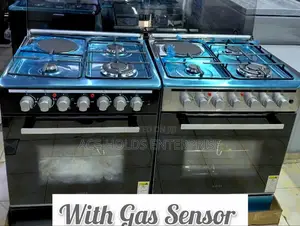 Gas Sensor Haier Standing Gas Cooker With Electric Oven, 60*60