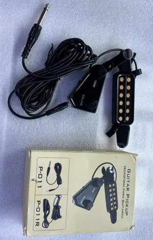 P-012 Guitar Pickup for Acoustic Gutar +Cable
