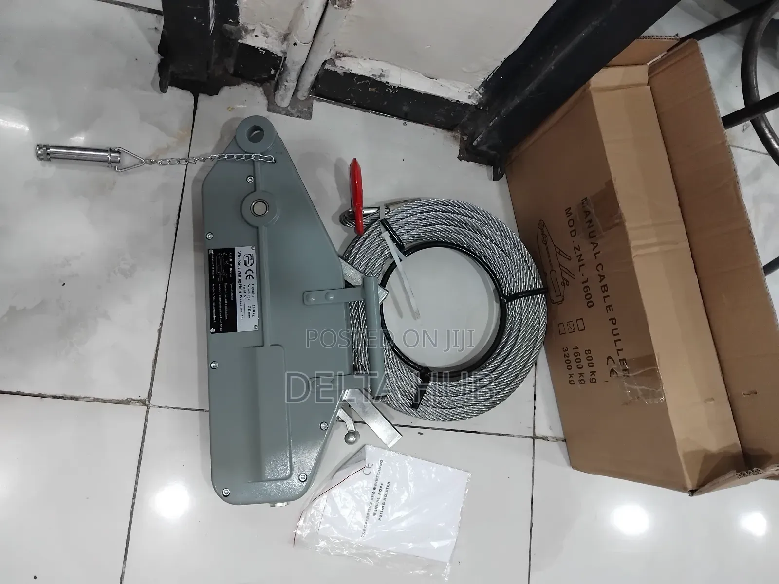 Industrial Grade Manual Wire Rope Puller For Load Lifting And Moving