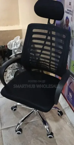 Headrest Office Seat- Secretarial Office Chairs With Headrest