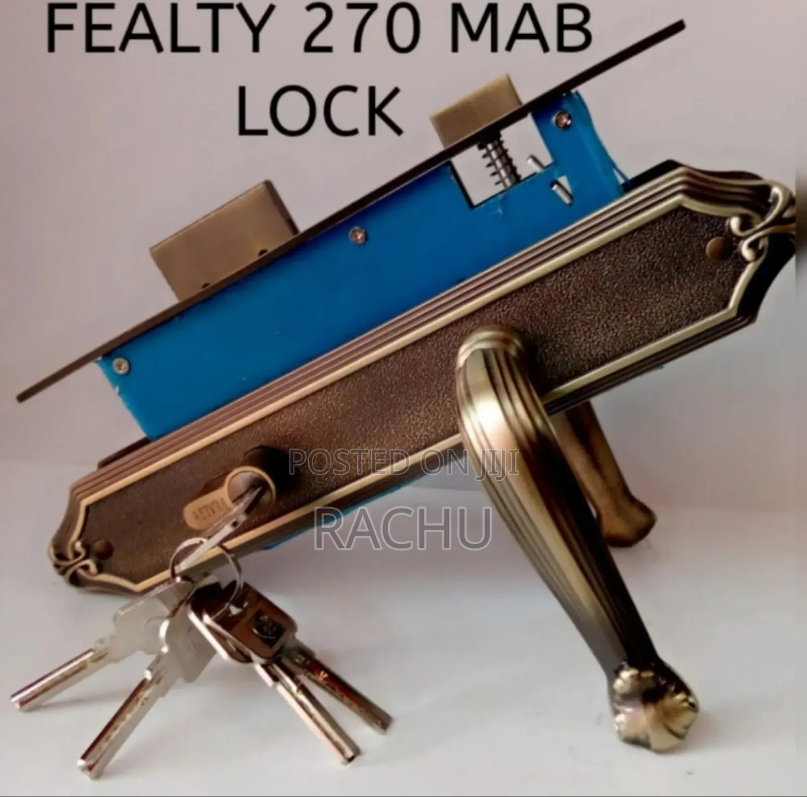 Fealty Steel Door Lock