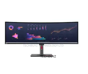 Lenovo Thinkvision P49w-20 49 Inch DQHD Curved Monitor With Eyesafe