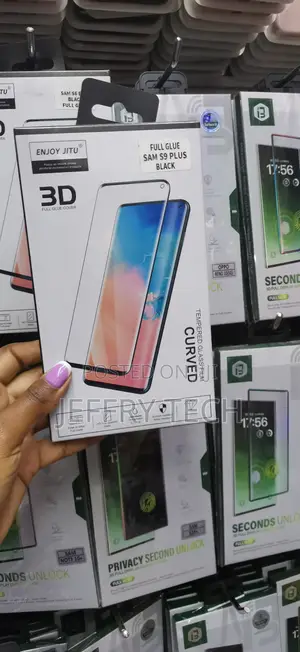 Mfikiv Tempered Glass Screen Protector for Samsung Galaxy S9 Plus