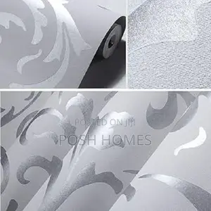 Surface Treatment Silver Wallpapers