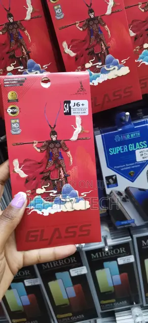 Cazer Samsung Galaxy J6 Plus Tempered Glass