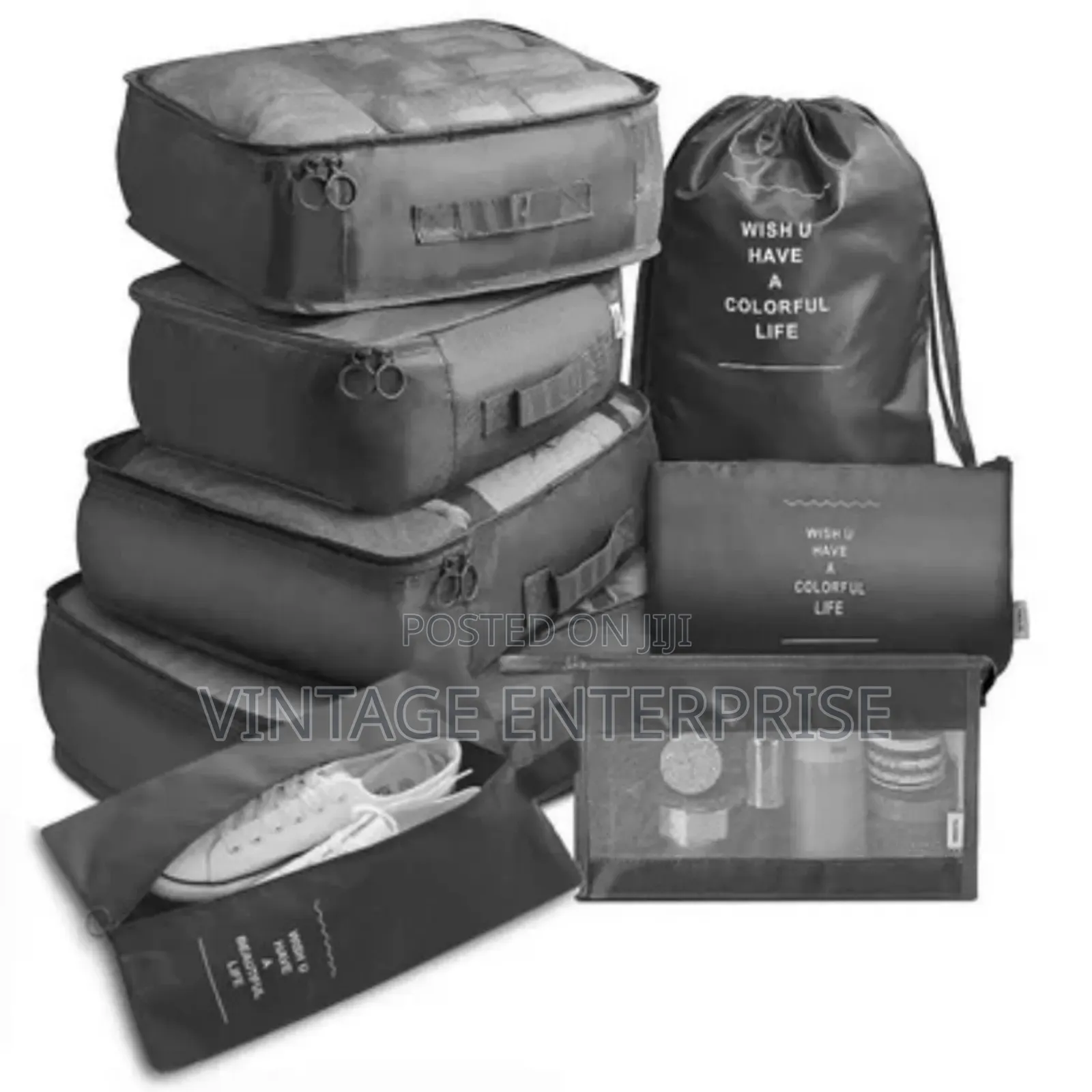 8pcs Luggage Travel Organizer