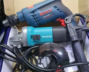Makita4" Grinder+Bosch 4"Drill Combo