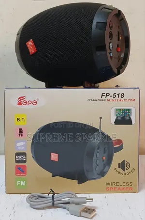 Epe Fp-518 Mini Wireless Bluetooth Speaker. Radio