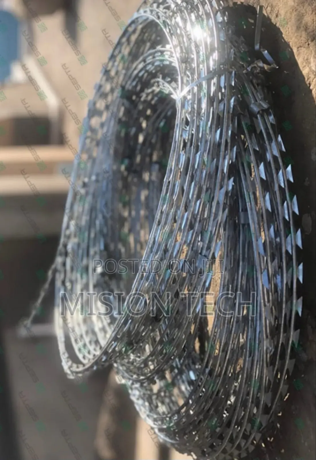 Galvanised Razor Wire 