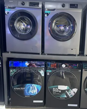 Hisense 12 Kg Front Load Washing Machine – Inverter Motor