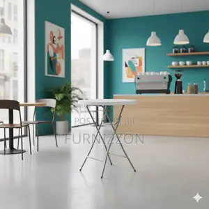 Durable Plastic Folding Bar Table 80cm