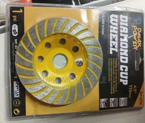 Dmax Dh-2115 Diamond Cup Wheel. Grinding Disc