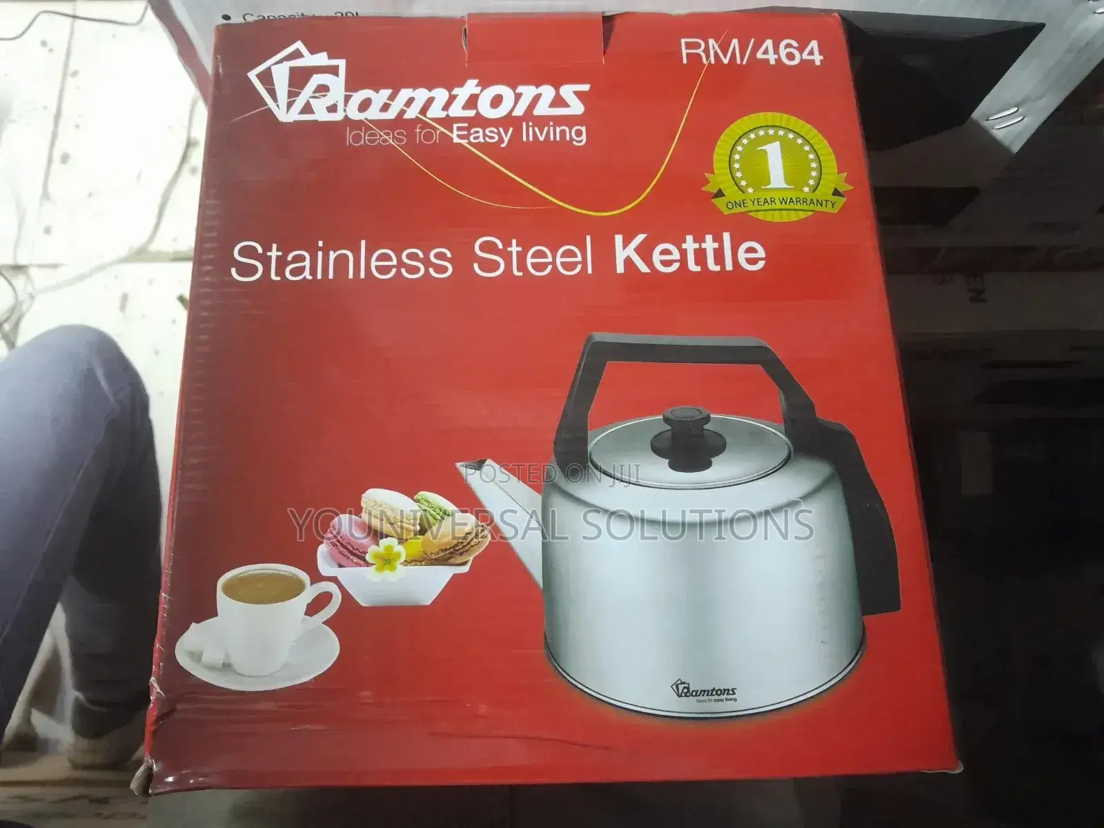 5l Ramtons Kettle