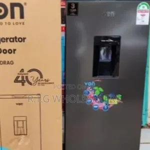 Von 176 L Single Door Fridge – With Water Dispenser, 2 Yr Warranty