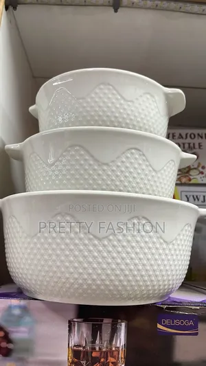 3pcs Soup /Serving Pot
