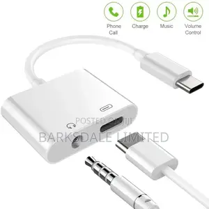 3.5mm Type-C Audio/Charge Splitter 2 in 1 Usb Otg Adapter Headphones