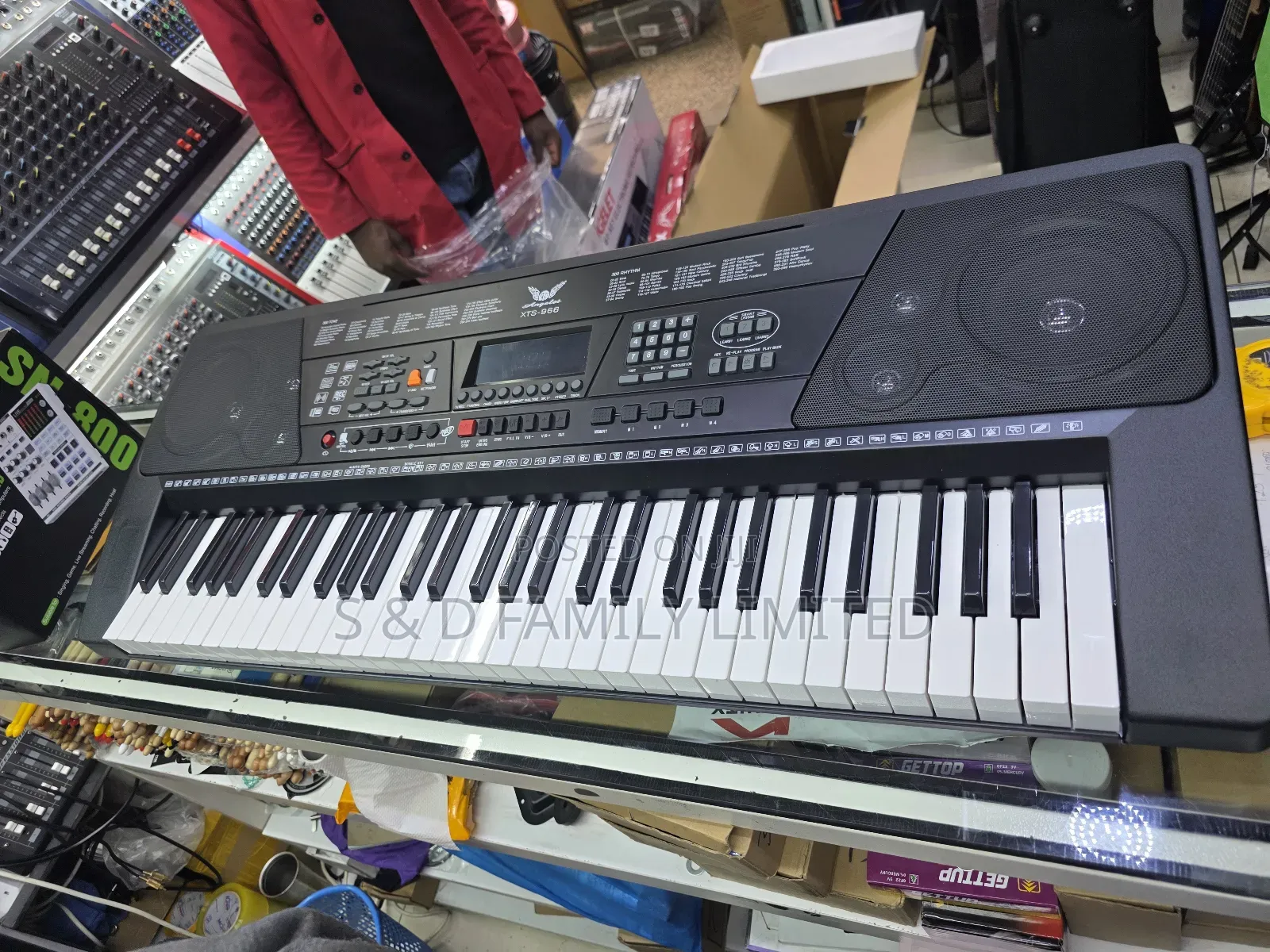 Anglete XTS-966 61 Keys Keyboard