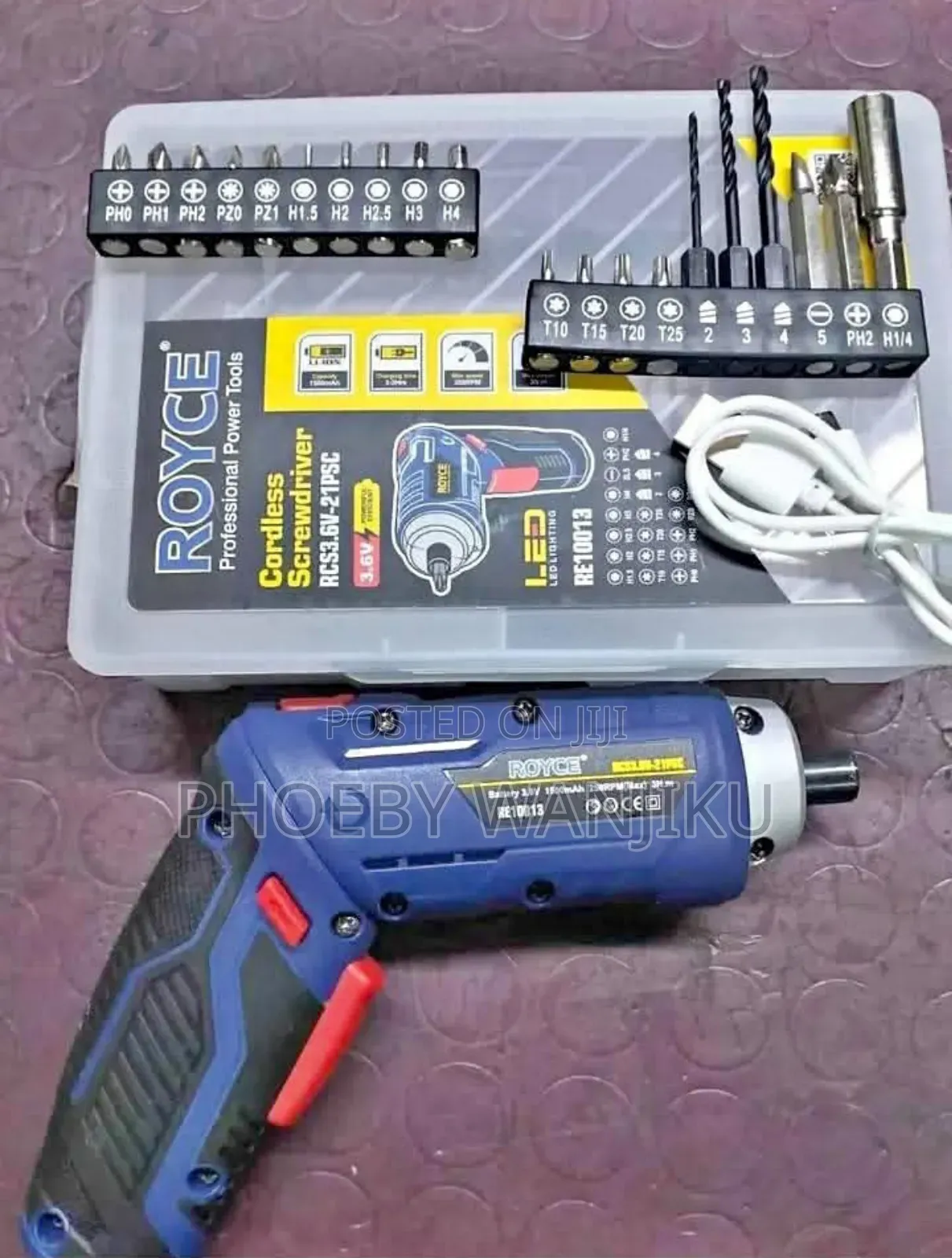 Cordless Screw Driver/Royce Cordless Screw Driver
