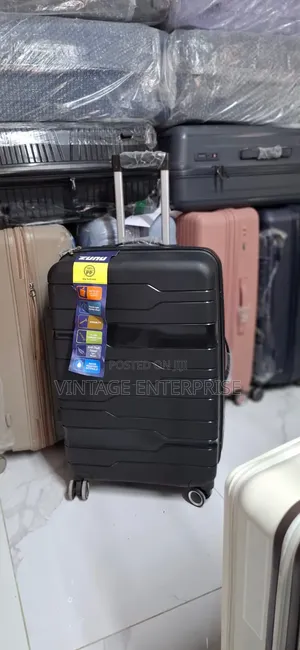 Single Large Rubber Suitcase