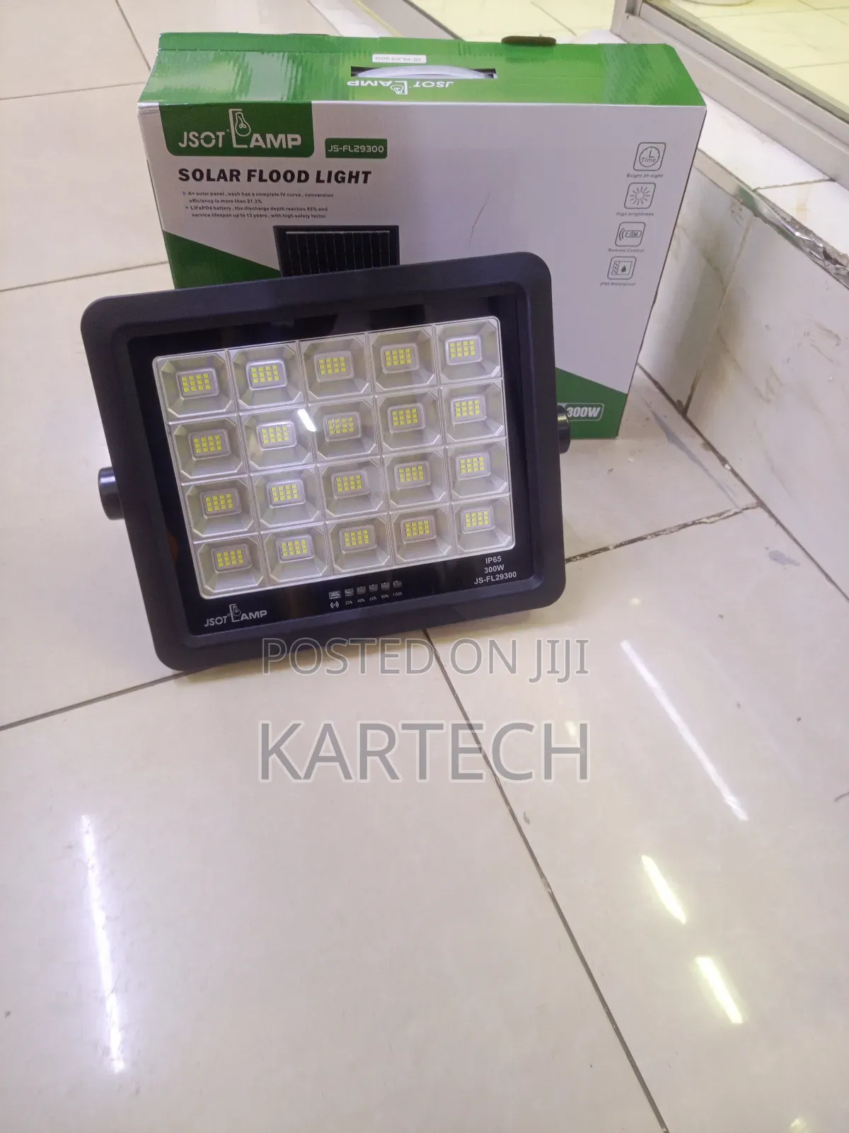 Jsot Lamp Js-Fl29300 300watts Solar Floodlight