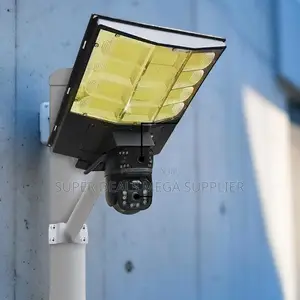 Instant Alerts 12mp 4g PTZ Multiple Lens Camera With Solar Streetlight