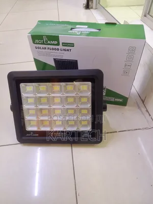 Jsot 200w Solar Floodlight With Solar Panel (Dusk to Dawn)