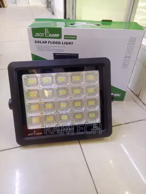 Jsot 200w Fl29200 Solar Floodlight With Solar Panel (Dusk to Dawn)