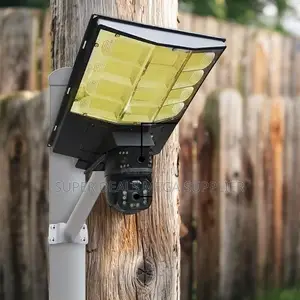 Inexpensive 12mp 4g PTZ Multiple Lens Camera With Solar Street Light