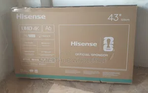 Hisense 43 Inches A6 Model Smart Tv 