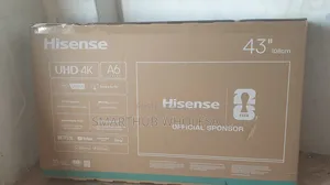 Hisense 43 Inch A6 Uhd Smart Tv (2 Years Warranty) New Model