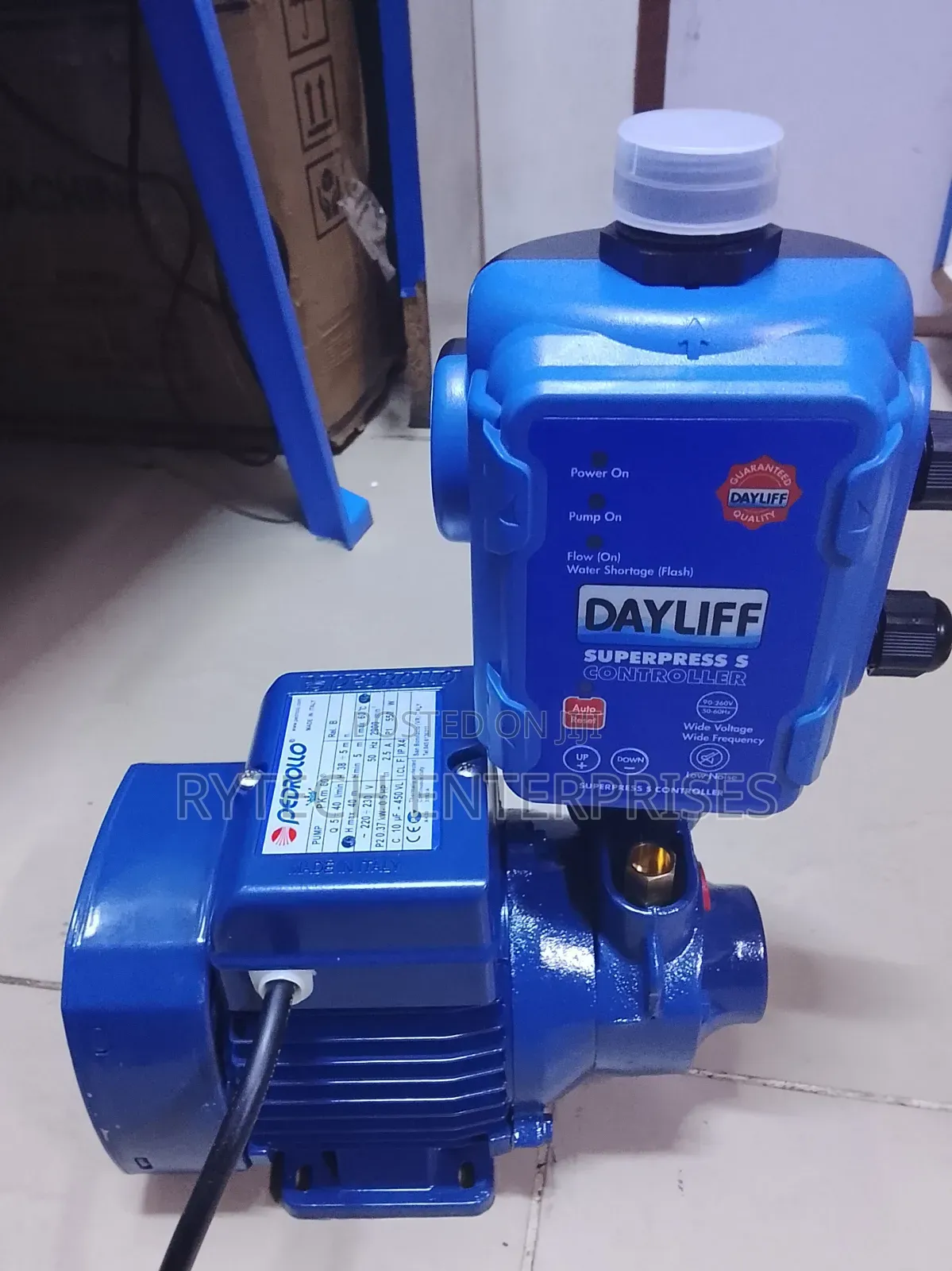 Pedrollo Water Pump+ Pump Controller
