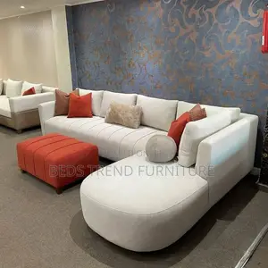 Cold Fancy 6 Seater Sofa With a Puff
