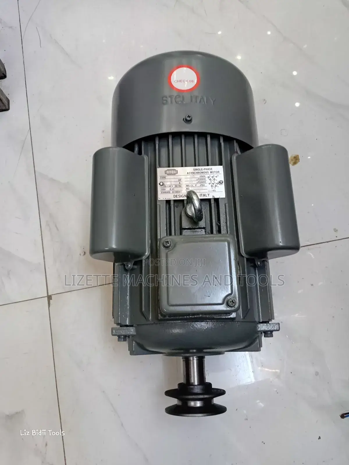 STCL 5hp High Speed Motor 2900rpm- Single Phase