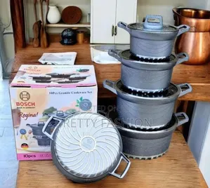 Original 10pcs Bosch Granite Cookware