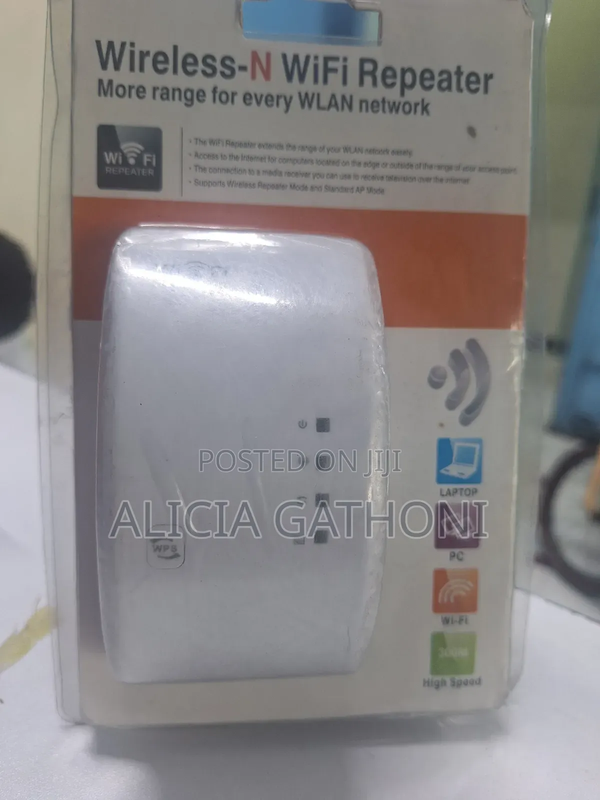 Curved Wireless _N Wifi Repeater