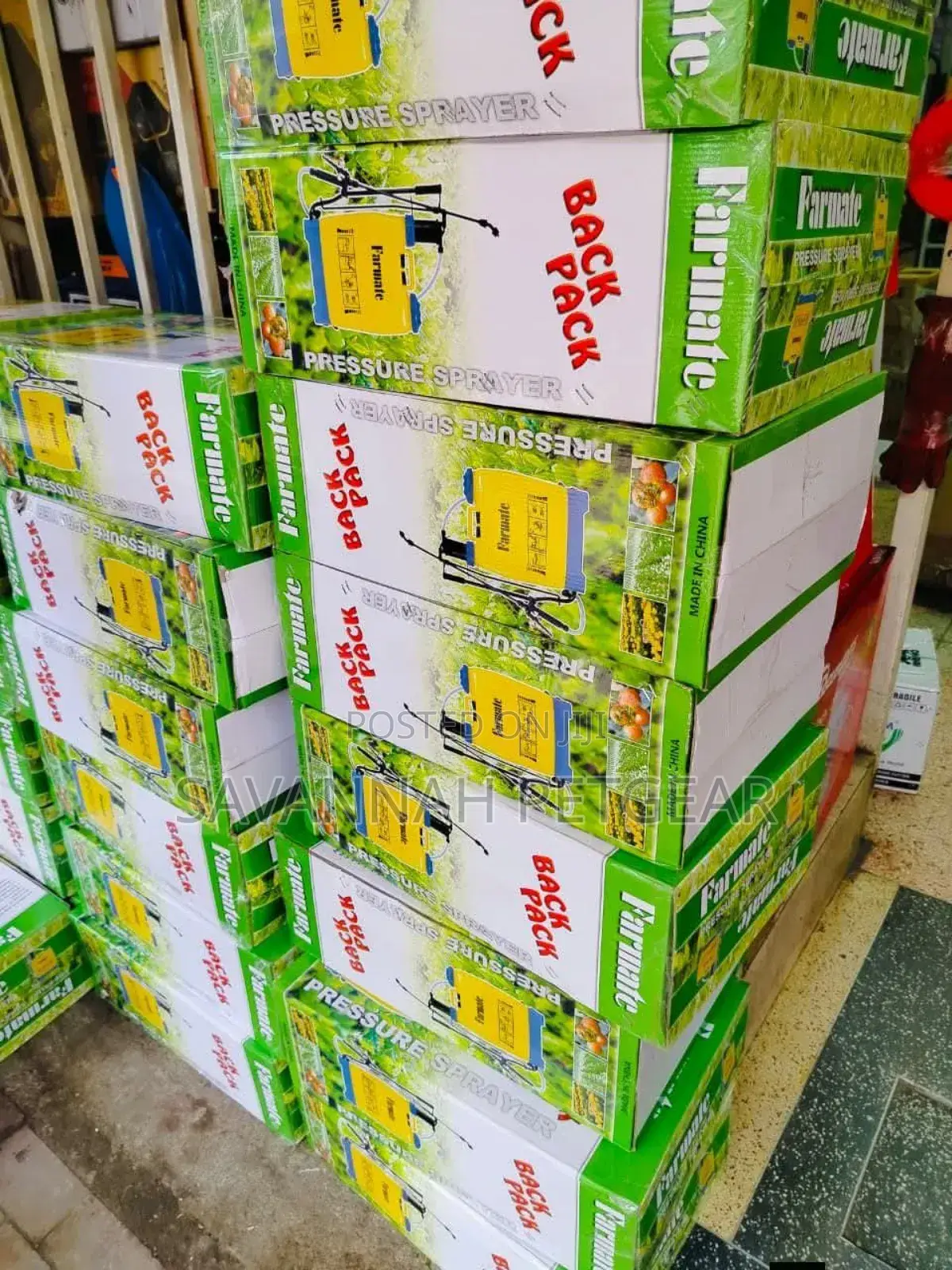 20-Liter Farmate Backpack Knapsack Sprayer