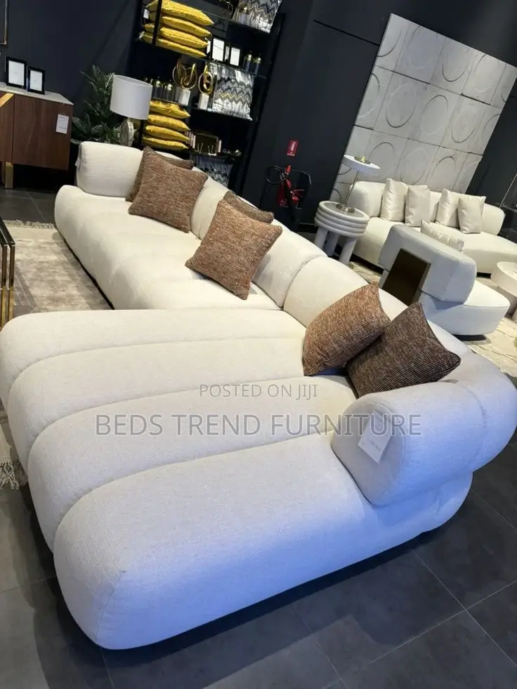Appealing New 6 Seater L Sofa Set