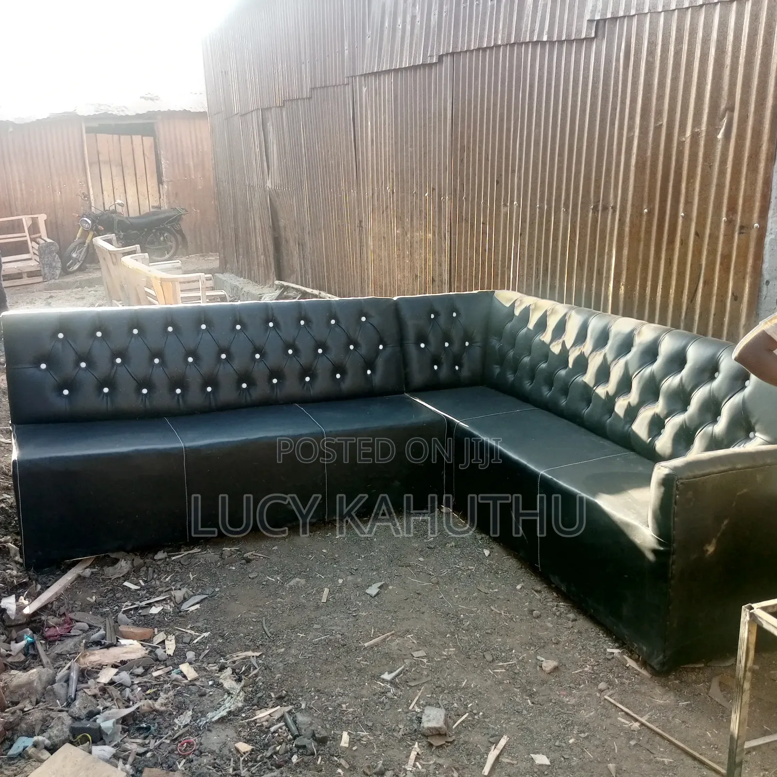 Restaurant Brown Couches