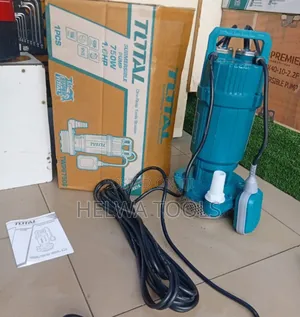 Total 1hp Submersible Pump, 32m Head, 120litres/Min