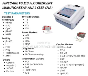 New Immunoassay Finecare Fs 113 Machine