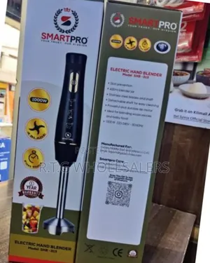 Smart Pro Electric Hand Blender With Stainless Steel Blades